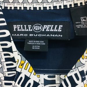 Pelle Pelle Shirts - Pellet Pelle button up Pelle Pelle Shirts - Pellet Pelle button up